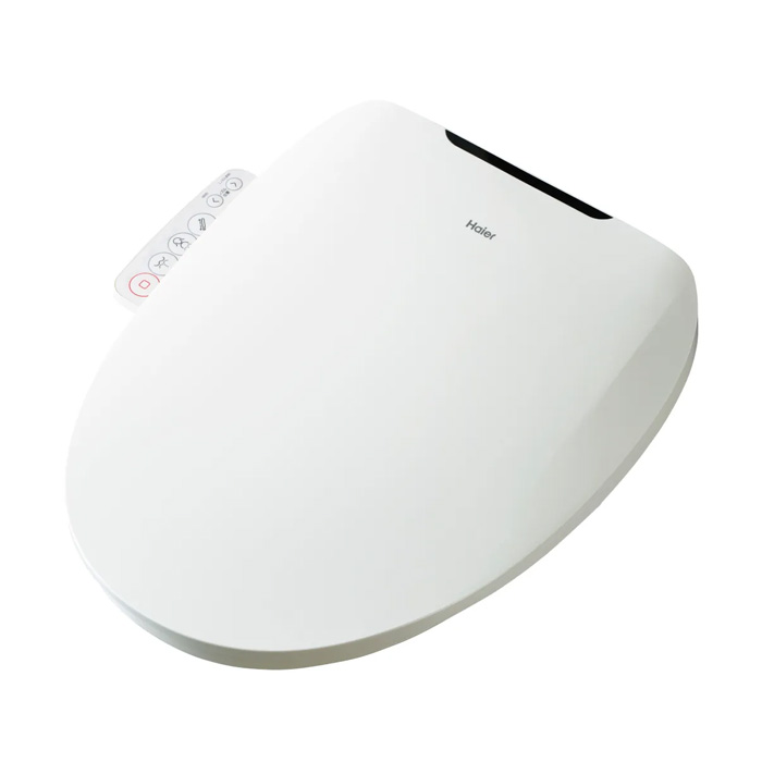 【返品OK!条件付】ハイアール 温水洗浄便座 瞬間式 Haier JB-SS01A-W ホワイト 便座 トイレ 省電力 抗菌加工【KK9N0D18P】
