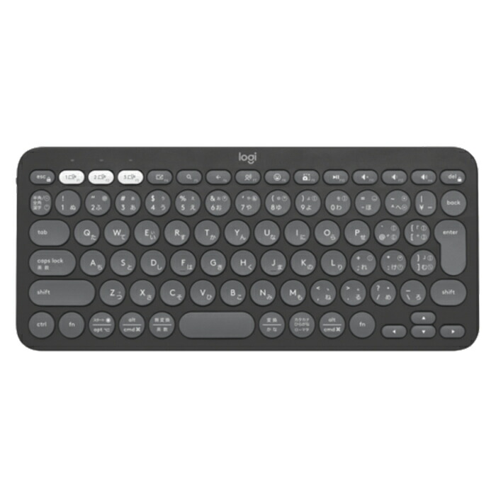 ロジクール キーボードK820 長時間のPC作業のお供に最適な身体への負担が少ない人間工学に