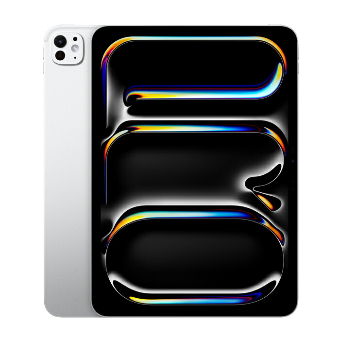 【返品OK!条件付】アップル 11インチ iPad Pro (M4) Wi-Fiモデル 2TB 標準ガラス搭載 MVVH3J/A MVVH3JA シルバー 2024年5月モデル アイパッドプロ【KK9N0D18P】