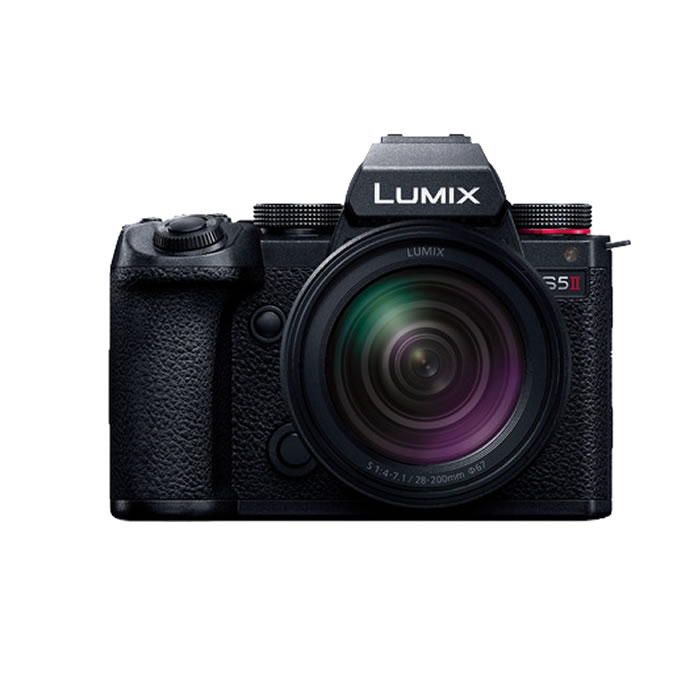 【返品OK!条件付】パナソニック ルミックス GH5 II デジタル一眼カメラ レンズキット デジタルカメラ LUMIX DC-S5M2H ブラック【KK9N0D18P】