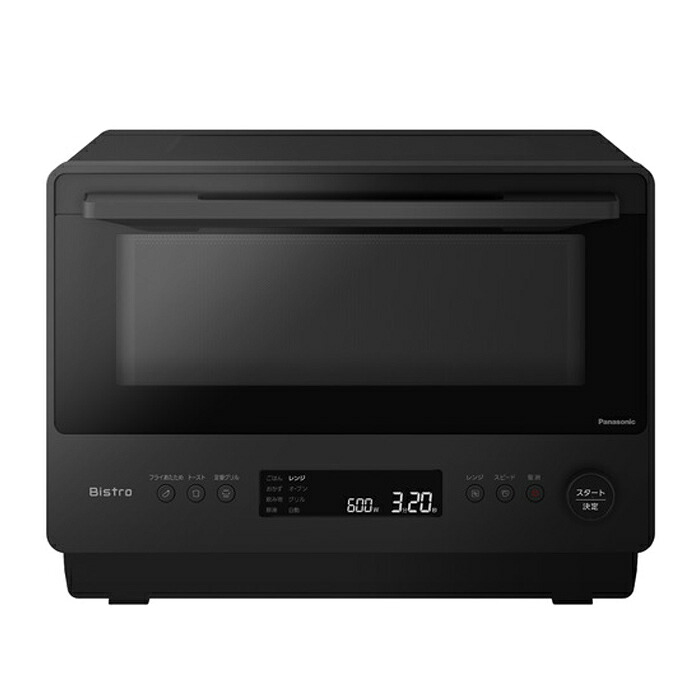 【即納】【返品OK!条件付】パナソニック 26L オーブンレンジ ビストロ Bistro 1段調理 NE-BS5C-K ブラック スチームレンジ【KK9N0D18P】 38,870円