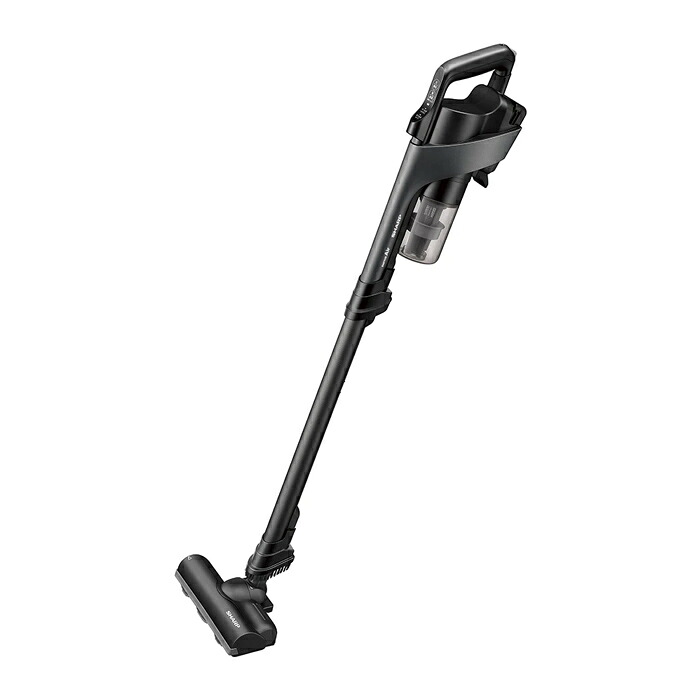 【返品OK!条件付】シャープ 掃除機 サイクロン式クリーナー RACTIVE Air ラクティブエア 自走式ヘッド EC-AR10-B ブラック系 コードレススティック掃除機 遠心分離サイクロン サイクロン掃除機【KK9N0D18P】｜家電と雑貨のemon（えもん）