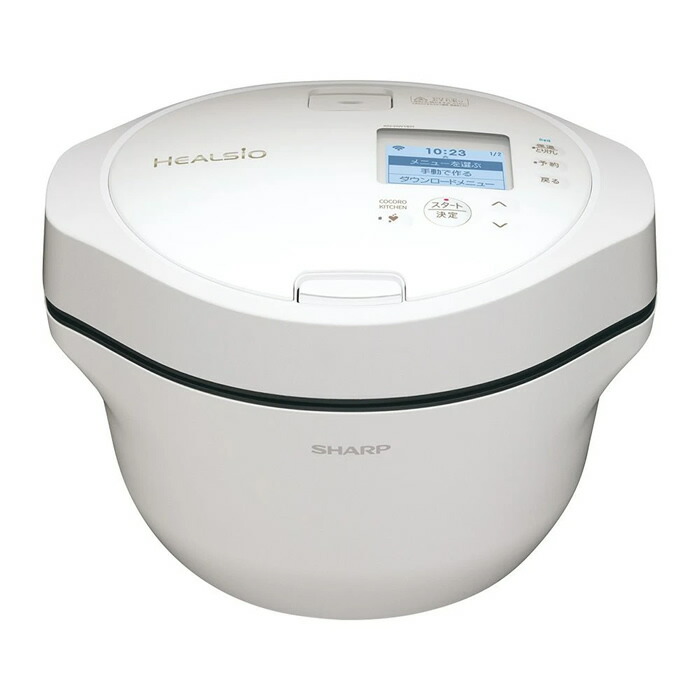 楽天市場】シャープ 電気無水鍋 1.6L ヘルシオ ホットクック KN-HW16H