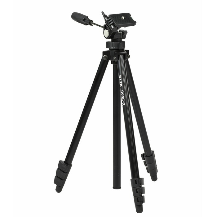 【返品OK!条件付】SLIK スマートフォン対応 カメラ用三脚 800G-X スリック スマホ対応【KK9N0D18P】 4,860円