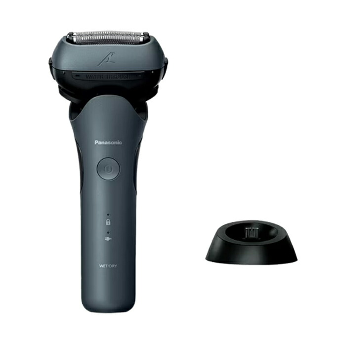 【返品OK!条件付】パナソニック メンズシェーバー 3枚刃 ラムダッシュ3 ACアダプター充電 充電スタンド付き ES-L361W-A ティールブルー お風呂でも剃れる 電気シェーバー ラムダッシュAI 防水 密着3Dヘッド 海外使用対応【KK9N0D18P】