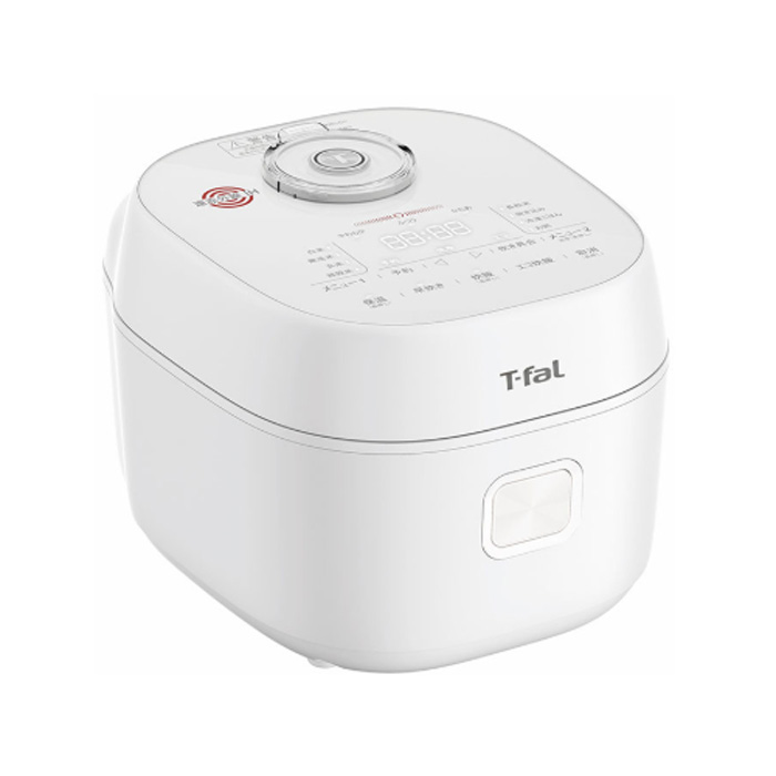 【返品OK!条件付】ティファール 炊飯器 5.5合炊き ザ・ライス 遠赤外線IH炊飯器 エッセンシャル RK9101J0 ホワイト 遠赤外線 高火力IH 無洗米 玄米 雑穀米 タッチパネル【KK9N0D18P】