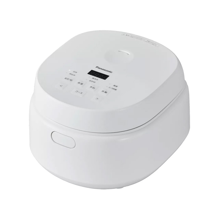 【返品OK!条件付】パナソニック 炊飯器 5.5合炊き 電子ジャー炊飯器 SR-A110D-W ホワイト 黒角厚釜 マイコン式炊飯器 無洗米 高速 保温 シンプル 簡単操作【KK9N0D18P】