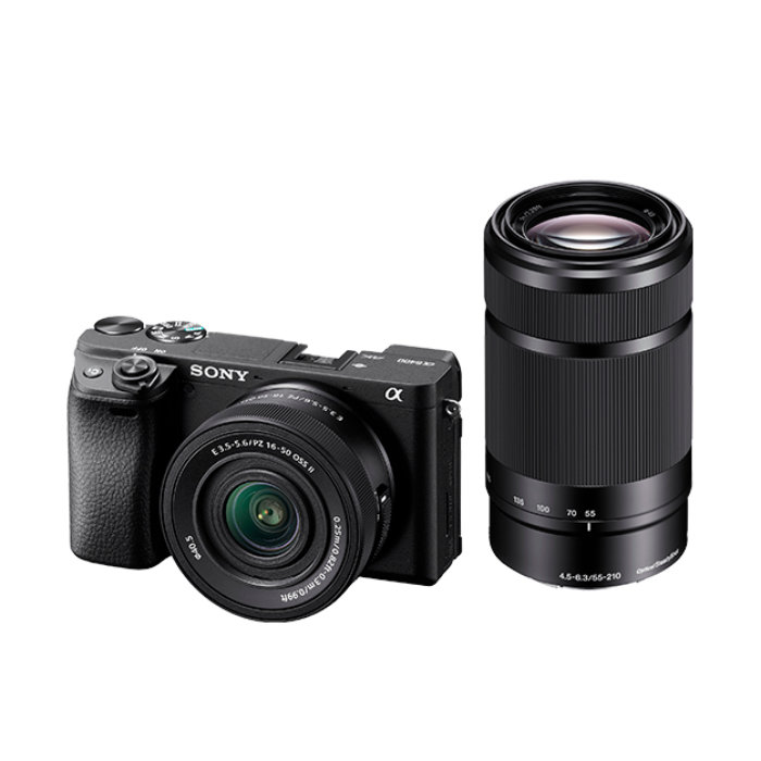 【返品OK!条件付】SONY ソニー デジタル一眼カメラ α アルファ α6400 ダブルズームレンズキット ILCE-6400X-B ブラック【KK9N0D18P】|家電と雑貨のemon(えもん)