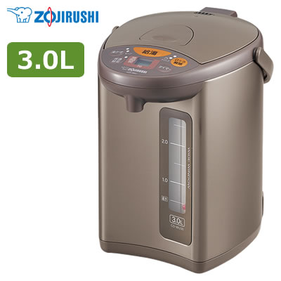 【返品OK!条件付】象印 3.0L 電気ポット マイコン沸とう電動ポット CD-WU30-TM メタリックブラウン 【KK9N0D18P】【120サイズ】|家電と雑貨のemon(えもん)