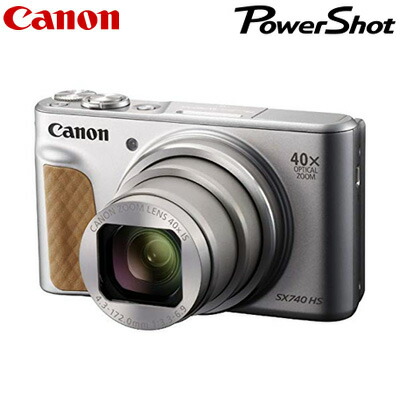 キャノン コンパクト デジタルカメラ PowerShot PSSX740HSSL PSSX740HS（SL）』CANON キヤノン PowerShot SX740 HS