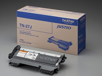 【返品OK!条件付】ブラザー 純正品 モノクロレーザープリンター専用 トナーカートリッジ TN-27J 【KK9N0D18P】【80サイズ】