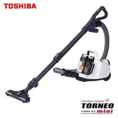 【返品OK!条件付】東芝 サイクロン式クリーナー トルネオ ミニ VC-C7A-W ホワイト【KK9N0D18P】【100サイズ】｜家電と雑貨のemon（えもん）