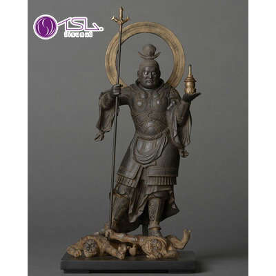 【返品OK!条件付】イSム Standard 毘沙門天 びしゃもんてん 仏像フィギュア Standard-003011 イスム 仏像フィギュア レトロ アジアン 和室 人形 美術品 コレクション 飾れる仏像 毘沙門天像 【KK9N0D18P】【80サイズ】