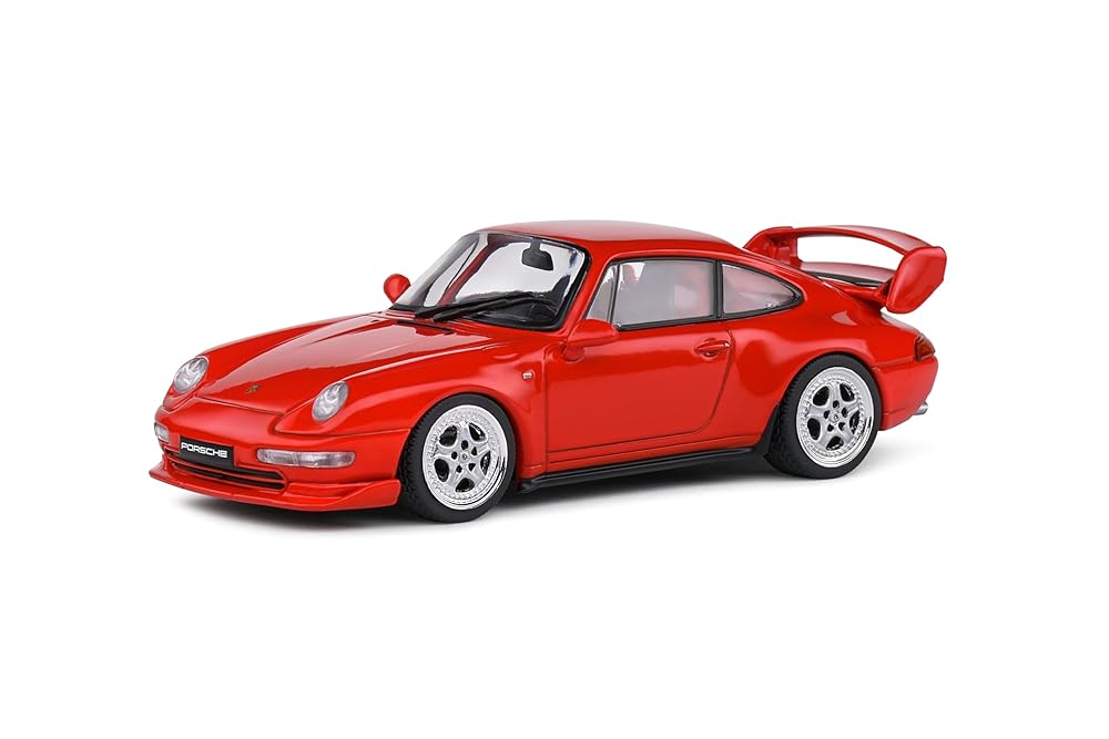 ソリド ポルシェ ミニカー 1/43 PORSCHE 911 (993) RS 野球クラブ運動競技 1993-1995 (赤いこと)