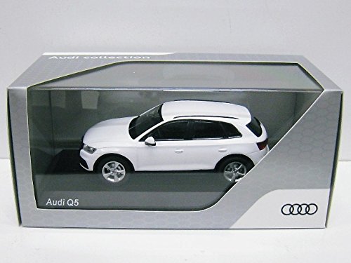 I-SCALE 1/43 アウディ Q5 (ホワイト) 2018 AUDI ディーラー別注品