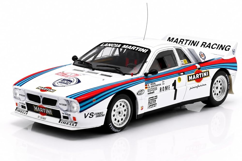 Werk83 ランチア ミニカー 1/18 LANCIA 037 #1 モンテカルロ ラリー 勝ちとる 1983 W1805901