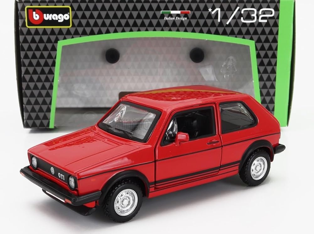 ミニカー　VW　フォルクスワーゲン　ゴルフⅠ　LS 　レッド ミニカー VW フォルクスワーゲン ゴルフⅠ LS レッド - メルカリ