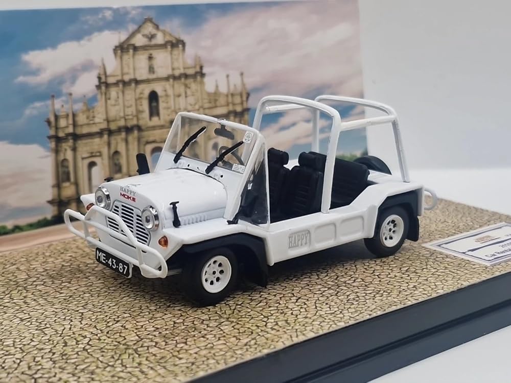 ビデス ミニ モーク ミニカー 1/43 Mini Moke (白いこと) マカオ パノラマ遣りくち
