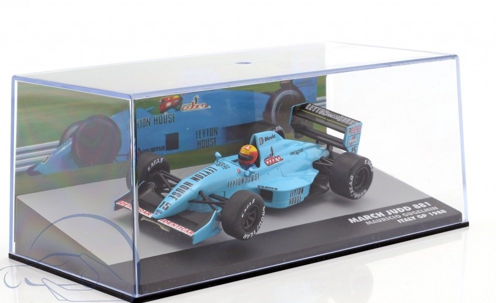 F1 レイトンハウス マーチ ジャッド 881 1/43 ミニカー イタリアGP 1988 完成品