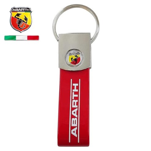 アバルトキーホルダーMADE in ITALY イタリアクラブメンバー用　非売品 アバルトキーホルダーMADE in ITALY イタリアクラブメンバー用