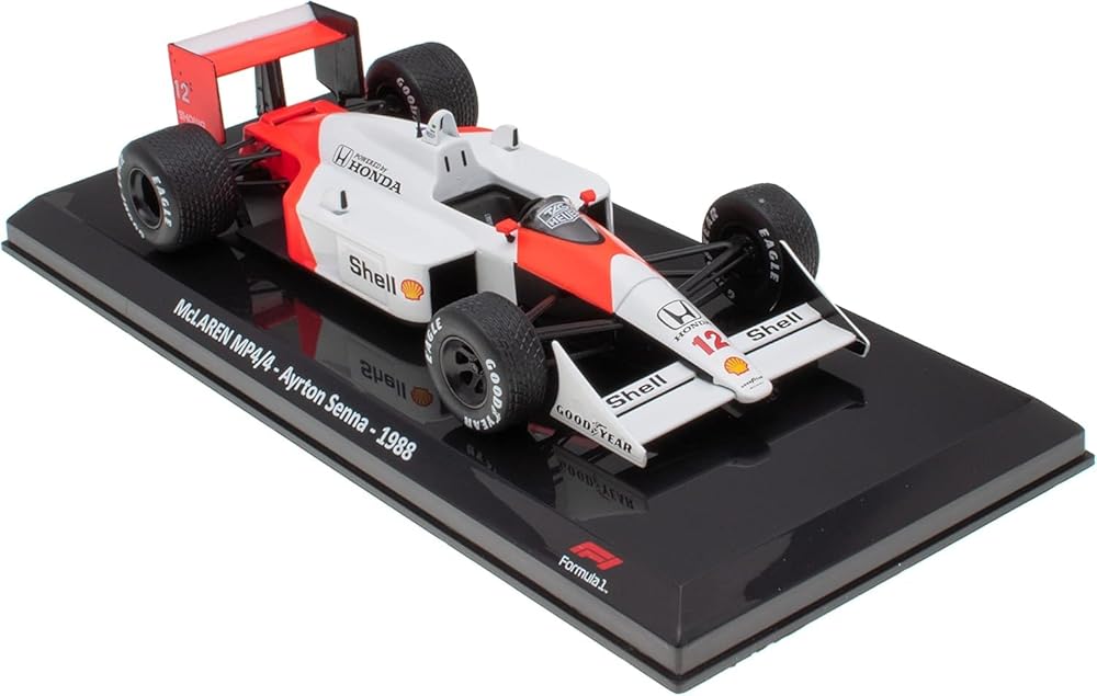 楽天市場】ミニカー 1/18 完成品 マクラーレン ホンダ MP4/6 A.セナ