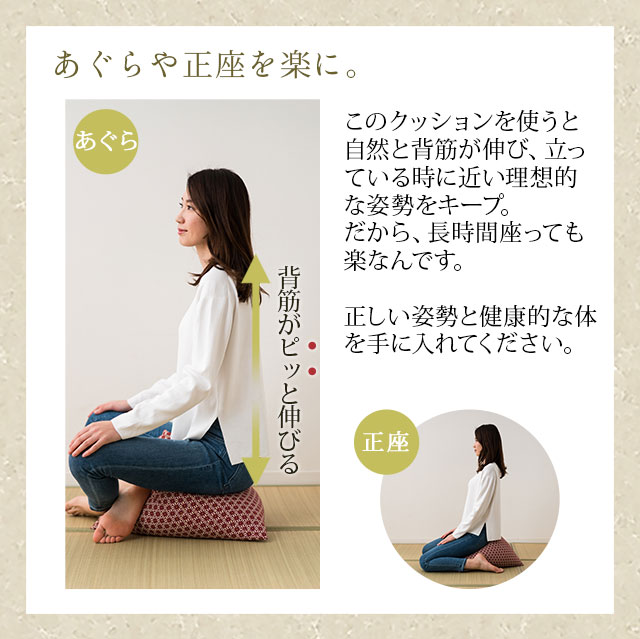 楽天市場 そば殻クッション あぐらクッション あぐら椅子 天然そばがら あぐらいす まくら 枕 日本製 国産 そばがら そば殻 蕎麦殻 綿100 あぐら 座布団 そばがら枕 そば殻枕 和風 和柄 ごろ寝 ごろ寝枕 敬老の日 母の日 ギフト 贈り物 エムール エムール エムール