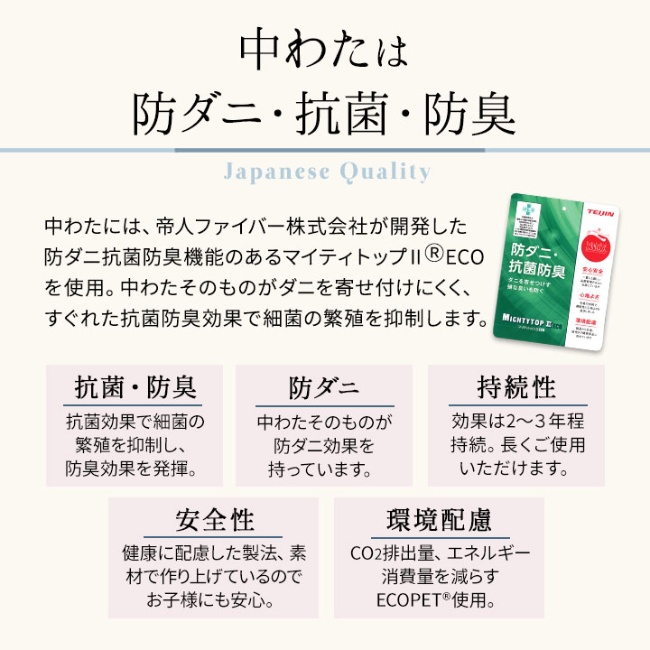 日本製布団セット4点セットクイーンサイズQ抗菌防臭防ダニ綿100%200本ブロード生地レオーネ