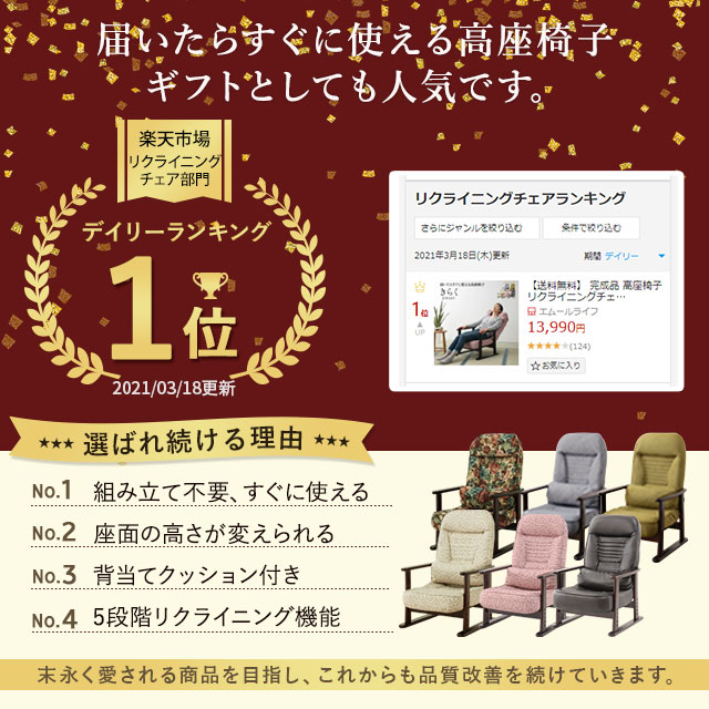 ランキング1位獲得