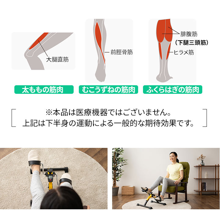 フィットネスバイク エクササイズバイク 折りたたみ 運動器具 フィットネスバイク ミニ ペダル運動 高齢者 介護用 踏み台昇降 ステップ台 健康器具 リハビリ 足 ルームサイクル 室内運動 筋力維持 運動 便利 グッズ プレゼント ふくらはぎ 座ったまま 母の日 父の日 敬老