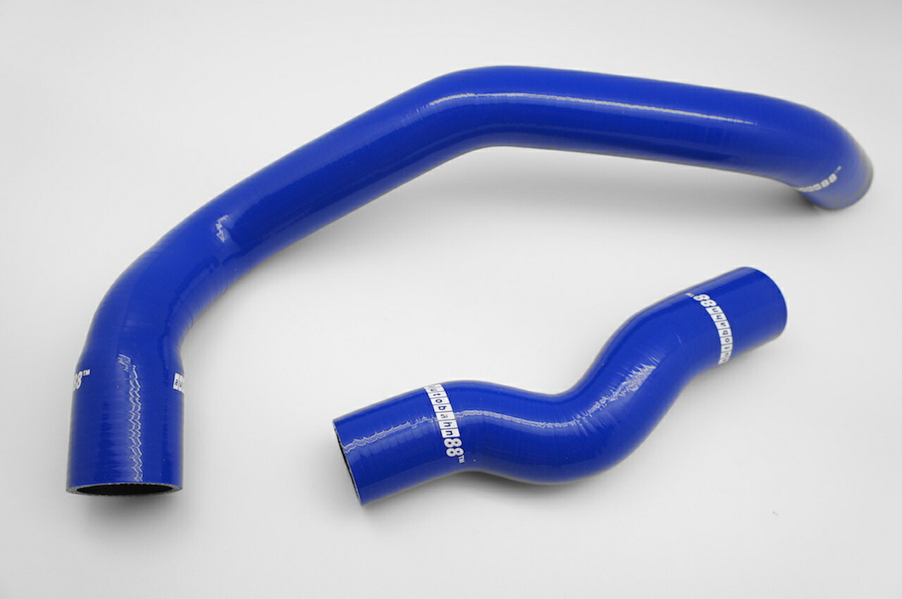シリコンラジエーターホース 日産 スカイライン R32 RB20DET 青|EMOTIONパーツ店