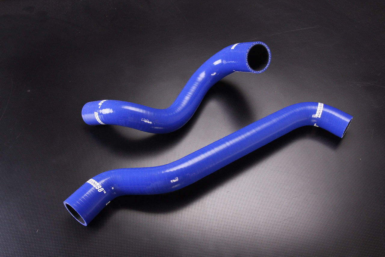 ラジエーターホース　＆　ヒーターホース 　アルファロメオ・SZ/RZ　青 アルファロメオ・SZ⁄RZ Alfa Romeo シリコンラジエーター