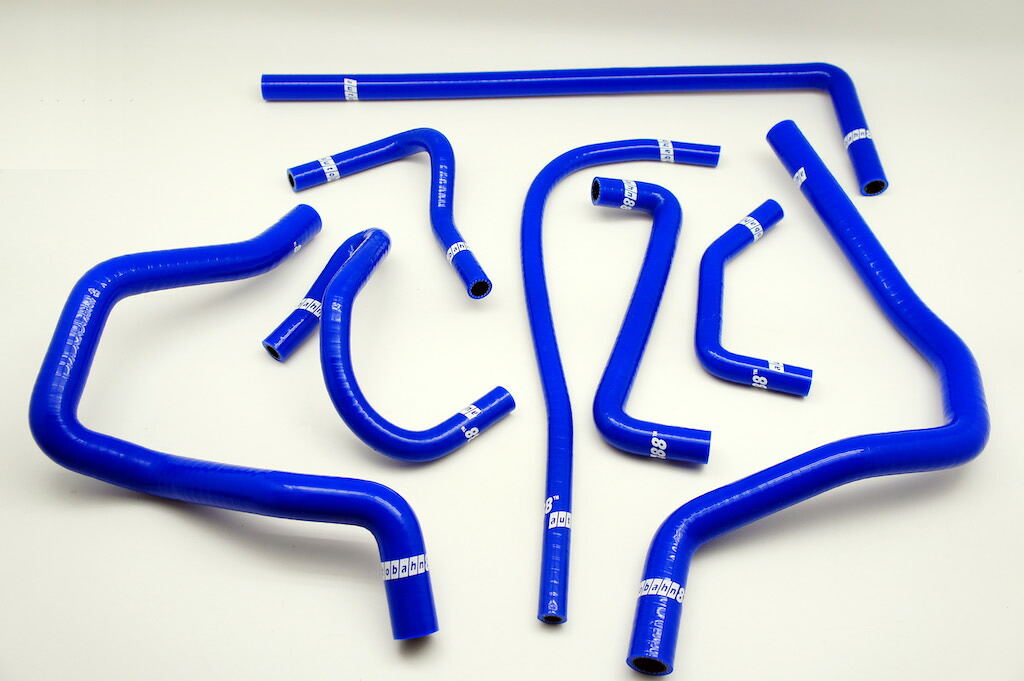 シリコン製ヒーター　ホース　キット　三菱・GTO　Z15A / Z16A　青｜EMOTIONパーツ店