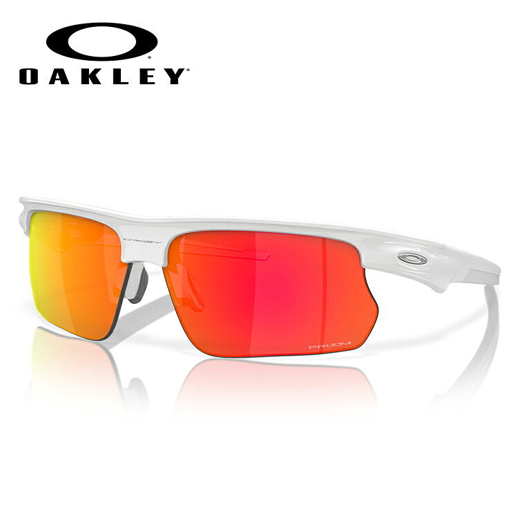 オークリー サングラス BiSphaera バイスフィエラ (OO9400-0368) prizm ruby レンズ / polished white フレーム【OAKLEY国内正規取扱店】888392620293