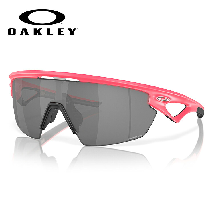 オークリー サングラス SPHAERA スフィエラ (OO9403-1036) prizm black レンズ / matte neon pink フレーム【OAKLEY国内正規取扱店】888392620170