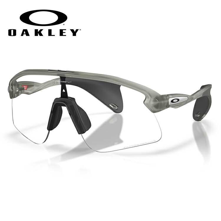 オークリー サングラス Stunt Devil S スタント デビル (OO9518-0836) clear to black iridium photochromic レンズ / matte grey ink フレーム【OAKLEY国内正規取扱店】888392677327