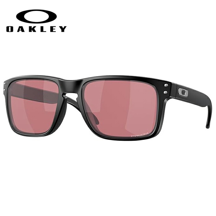 【SALE】オークリー サングラス Holbrook ホルブルック (OO9244-7056) ローブリッジフィット Prizm Dark Golf レンズ / Clear Matte Black フレーム【OAKLEY国内正規取扱店】画像