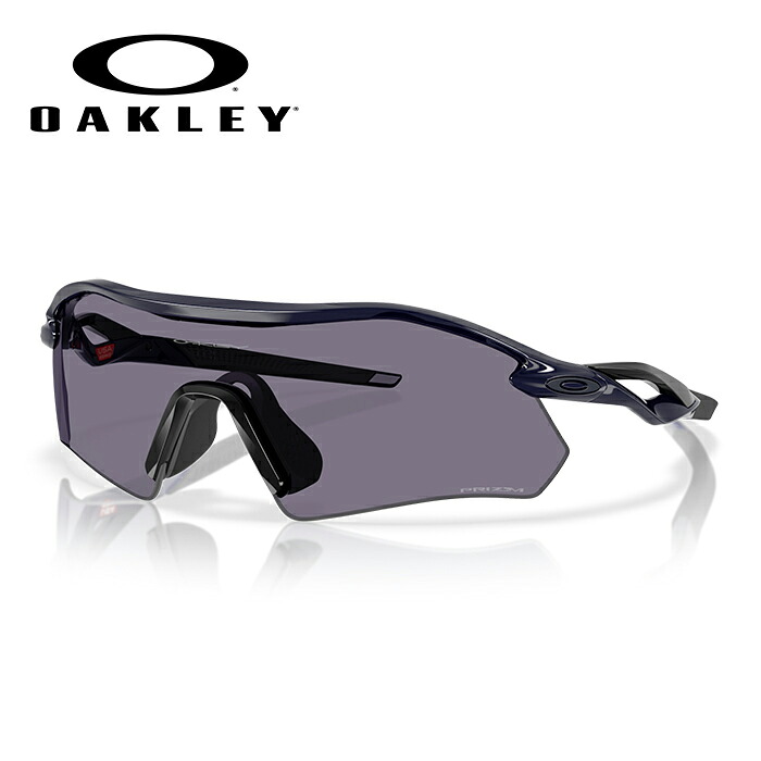 オークリー サングラス Radar Plate レーダープレート (OO9495D-0736) prizm grey レンズ / polished navy フレーム【OAKLEY国内正規取扱店】888392667106