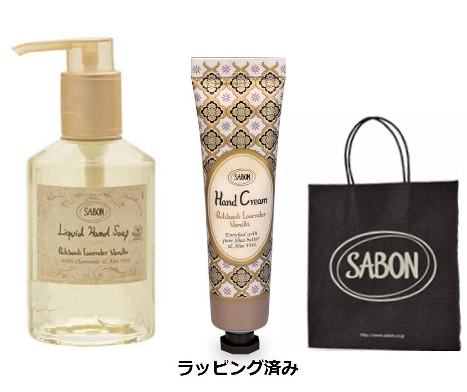 高評価のクリスマスプレゼント SABON サボン ハンドソープ パチュリ