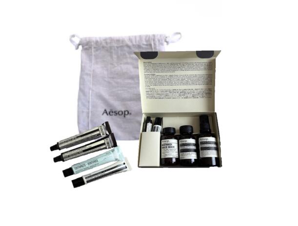 イソップ AESOP　デパーチャー キット　7点セット　DEPARTURE KIT　【巾着付き】母の日　プレゼント　ギフト　クリスマス｜EMPORIO