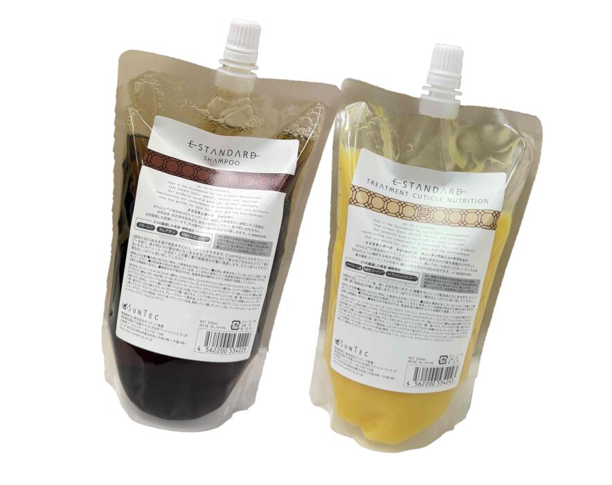 イイスタンダード　シャンプー＆キューティクルトリートメント500ml レフィル E STANDARD]イイスタンダード シャンプー 詰替え用/500ml | 公式