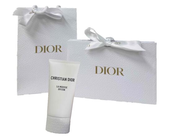 【ラッピング済】DIOR  クリスチャンディオール ラ ヘアムース オフ オン 150ml 洗顔料【ショッパー付き添い人】