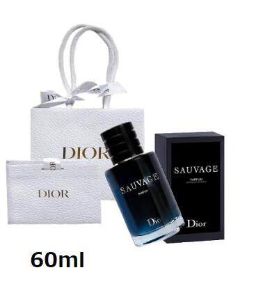 【ラッピング済み】DIOR  クリスチャンディオール ソヴァージュ 茶飲み友だち信奉者 精油 60ml 差し上げ物 差し上げ物 父の日 クリスマス
