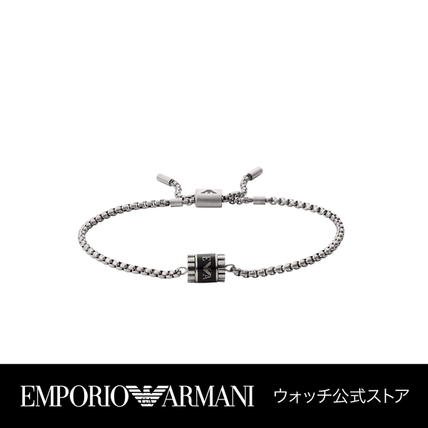 エンポリオ アルマーニ ブレスレット メンズ Essential アクセサリー Emporio Armani 公式 Egs 誕生日 プレゼント 記念日 ギフト ブランド 超人気の