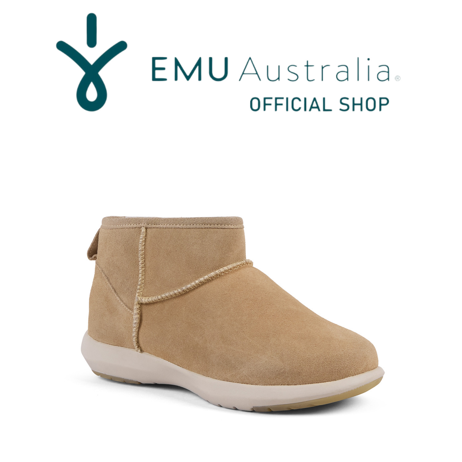 《百貨店大売り出し 引き換え証離れ離れ》【堅苦しさ】EMU Australia Sporty Stinger Micro ブーツ 遊撃手 レディース 木目細か 生あたたかい 歩き分かりやすい 防寒 成年者 心地よい シープスキン 羊肉 スエードクロス ボア もこもこ 毛皮 秋冬 秋 冬 貨物輸送無料