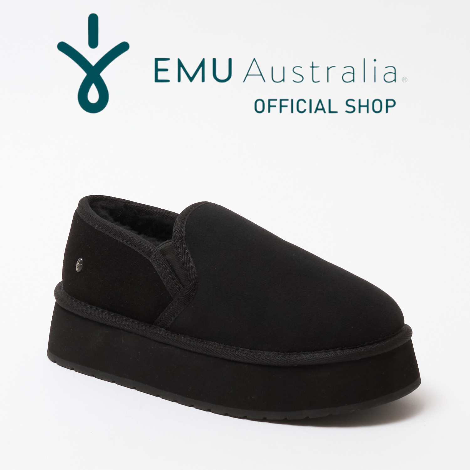 《百貨店大売り出し 引き換え証散り散り》10%OFF 【堅苦しさ】EMU Australia Stinger Reef Flare スリッポン  レディース 厚底 滑っこい 生あたたかい 歩き分かりやすい 防寒 成年者 心地よい 撥水 シープスキン 羊肉 ボア もこもこ 毛革 秋冬 秋 冬 貨物輸送無料