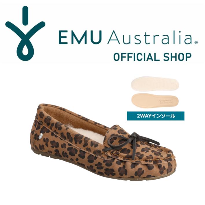 100％本物 EMU Australia エミュ Odessa Mini Leo モカシン 2WAY インソール デッキシューズ レディース メンズ  送料無料 fucoa.cl