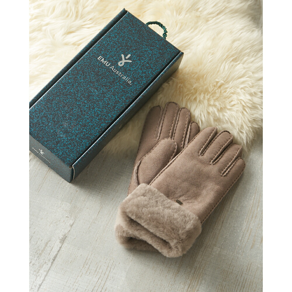 彼女に人気のクリスマスプレゼントおすすめ｜EMU Australia 公式 エミュ Apollo Bay Gloves シープスキン