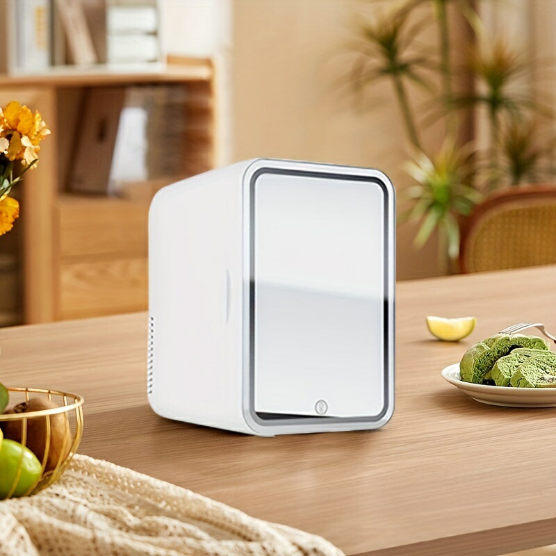 化粧品保管・寝室にも✨小型冷蔵庫 4L 冷温庫 コンパクト ミニ冷蔵庫 楽天市場】ミニ冷蔵庫、4リットル/6缶小型冷蔵庫-寝室寮車