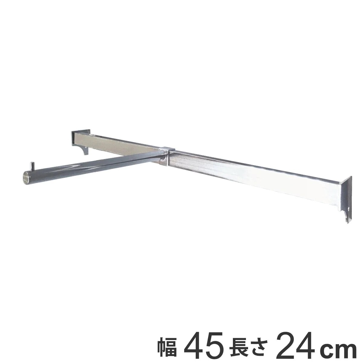 壁面収納 フィットラック コートフックセット 幅45cm パーツ オプション 部品 DIY 収納 フック 壁掛け 吊り下げ コート掛け 掛ける収納 浮かせる収納 可動棚 オープンラック 収納ラック