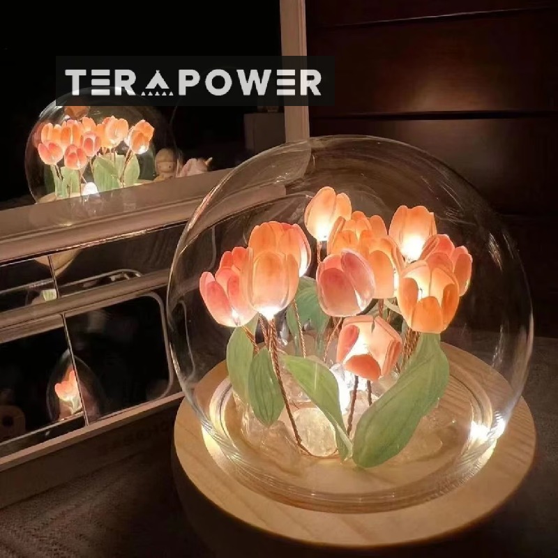 レトロ☆ピンクのフローラルデザインライト レトロ☆ピンクのフローラルデザインライト Vintage Light まるでお月